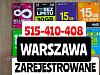 Zarejestrowane KARTY SIM WAWA Czeskie Karty SIM. R